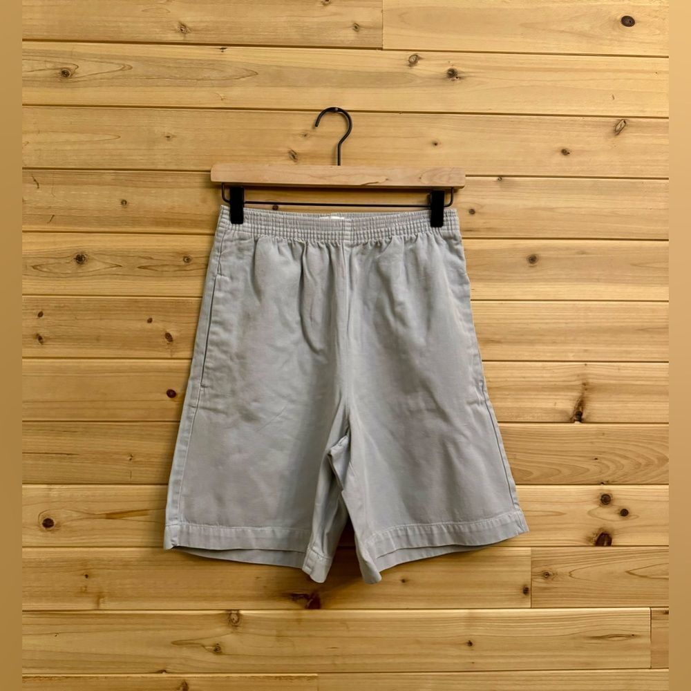 Wilfred Free Aritzia Size XSmall Linen Cotton Blend Pull On Dad Mom Baggy Shorts